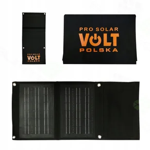 SKŁADANY PANEL FOTOWOLTAICZNY ŁADOWARKA SOLARNA USB 2x 5V 2A 10W 18W MONO - Ładowarki do telefonów - miniaturka - grafika 1