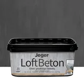Tynki - Efekt dekoracyjny LOFT BETON 2 l kolor nr 4 Efekt betonu JEGER - miniaturka - grafika 1
