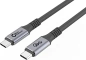 Kable USB - Kabel USB MicroConnect USB-C - USB-C 3 m Czarno-srebrny (USB3.2CC3) - miniaturka - grafika 1