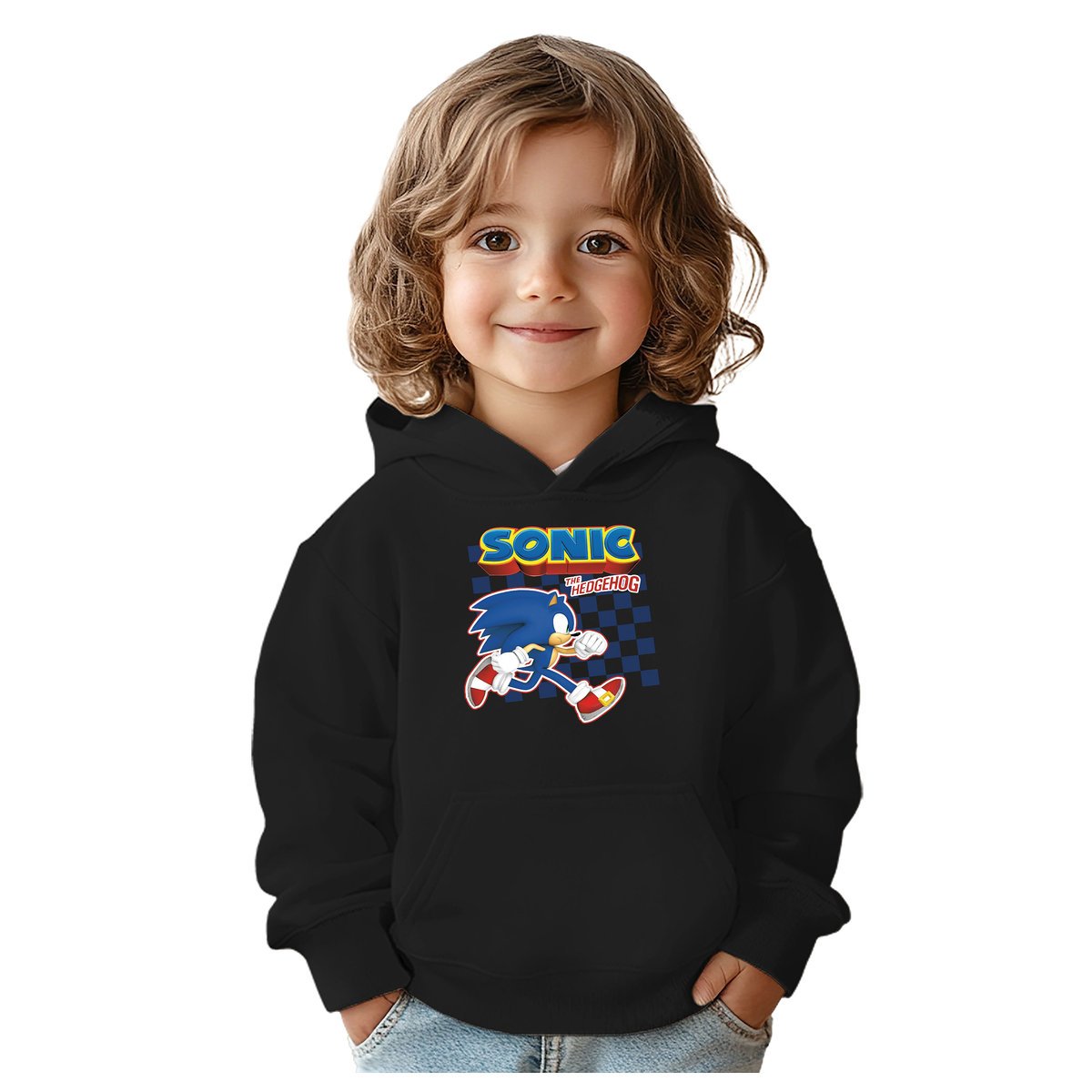 BLUZA DZIECIĘCA SONIC 128-134 CHŁOPIĘCA DZIEWCZĘCA PREZENT