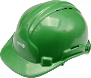 VOREL Kask ochronny zielony 74195 - Odzież robocza - miniaturka - grafika 1
