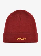Czapki męskie - Czapka zimowa Oakley B1B Logo Beanie - iron red - miniaturka - grafika 1