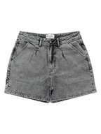 Spodenki damskie - Cars Szorty dżinsowe "Maui" w kolorze szarym - miniaturka - grafika 1