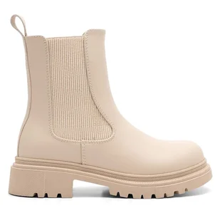 Botki Nelli Blu CS5819-03 Beżowy - Buty dla dziewczynek - miniaturka - grafika 1