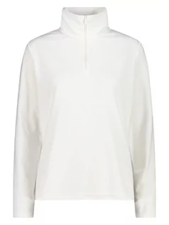 Bluzy damskie - CMP Bluza polarowa w kolorze białym - grafika 1