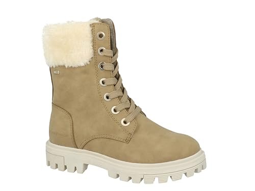 Tom Tailor Kids Dziewczęce 4270370011 modne kozaki, beżowy, 38 EU