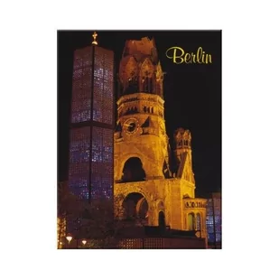 Art Nostalgic 14058 Berlinie i co gedächtniskirche, magnes, 8 x 6 cm 14058 - Dekoracje domu - miniaturka - grafika 1