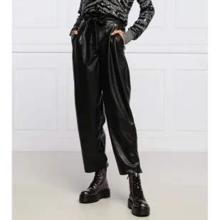 My Twin Spodnie | Regular Fit | high waist - Spodnie damskie - miniaturka - grafika 1