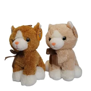 Kotek Siedzący 2 Kolory - Maskotki i pluszaki - miniaturka - grafika 1