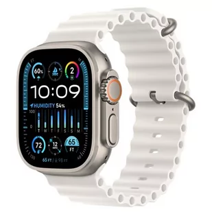 Apple Watch Ultra 2 GPS + Cellular 49mm Tytan Ocean Biały - Smartwatch - miniaturka - grafika 1