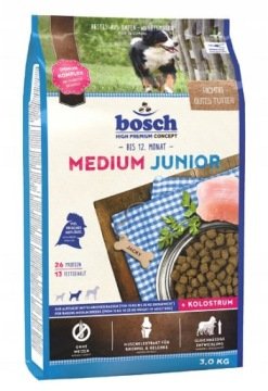 Karma sucha dla psa Bosch Petfood Medium Junior, 3 kg