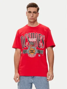 DC T-Shirt Shy Town Hss ADYZT05345 Czerwony Regular Fit - Koszulki męskie - miniaturka - grafika 1