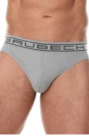 Bielizna sportowa męska - Slipy męskie bawełniane Brubeck Comfort Cotton BE00290A szary - miniaturka - grafika 1