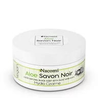 Mydła - Aloe Savon Noir aloesowe czarne mydło z sokiem z aloesu 125g - miniaturka - grafika 1