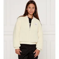 Kurtki i płaszcze dla dziewczynek - CALVIN KLEIN JEANS Dwustronna kurtka bomber | Relaxed fit - miniaturka - grafika 1