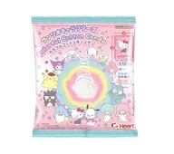 Cukierki - SANRIO COLORFUL COTTON CANDY - JAPOŃSKA TĘCZOWA WATA CUKROWA, HEART 12g - miniaturka - grafika 1