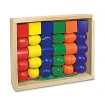 Melissa &-DOUG KORALE DO NAWLEKANIA 30 korali w pudełku 10544 CZ9667 - Zabawki kreatywne - miniaturka - grafika 1