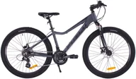 Rowery - Rower górski Fuzlu OXYGEN 26” Grafitowo-czarny mat - miniaturka - grafika 1
