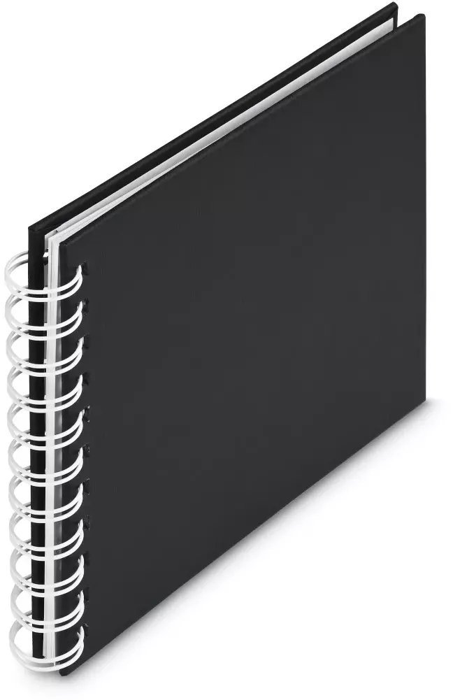 Hama Fine Art Spiral NewBlack 18,5x15 30 białe stron 9872
