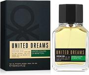 Wody i perfumy męskie - Benetton United Super Dreams Dream Big woda toaletowa 100ml - miniaturka - grafika 1