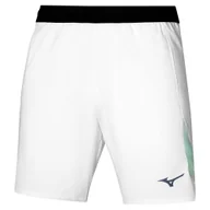 Spodenki męskie - Spodenki męskie Mizuno Frontier 8 in Amplify Short M White S - miniaturka - grafika 1