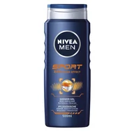 Żele pod prysznic dla mężczyzn - Nivea Men Sport Shower Gel 500ml M Żel pod prysznic 69771 - miniaturka - grafika 1