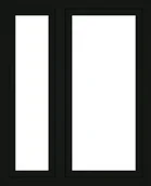 Okna - Okno PCV 3-szybowe fasadowe 85/O32A antracytowe 1165x1435 mm otwierane do wewnątrz prawe - miniaturka - grafika 1