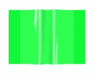 Szkolne artykuły papiernicze - Okładka na zeszyt A5/PVC neon zielona Biurfol - 10szt. - miniaturka - grafika 1