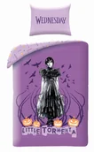 Pościel dla dzieci - Pościel bawełniana 160x200 Wednesday Addams Rodzina Addamsów - miniaturka - grafika 1