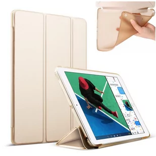 D-Pro Smart Cover etui z klapką do iPad Air 1/Air 2/9.7 2017/2018 (Gold) - Etui do tabletów - miniaturka - grafika 1