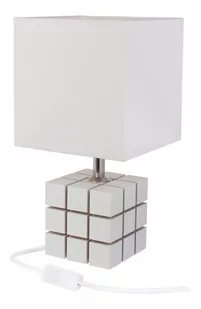 Hellux Rubi biały E27 Lampka stołowa 411.34.09 411.34.09 - Lampy stojące - miniaturka - grafika 1