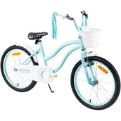 Rowery - Rower dziecięcy INDIANA Pretty 20 cali dla dziewczynki Miętowy - miniaturka - grafika 1
