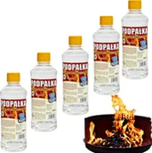 Akcesoria do grilla - Feniks 5x Podpałka żelowa do rozpalania grilla i kominków 0,5L - miniaturka - grafika 1