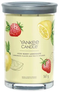 Yankee Candle Signature Iced Berry Lemonade Tumbler 567g - Świece - miniaturka - grafika 1