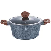 Garnki - Berlinger Haus Garnek ze szklaną pokrywką 24 cm Forest Line - miniaturka - grafika 1