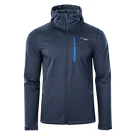 Bluzy sportowe męskie - Męski Softshell ELBRUS IFARO POLARTEC M000141669 – Granatowy - miniaturka - grafika 1