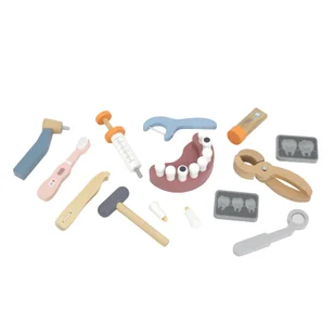 Viga 44202 PolarB Zestaw małego dentysty - Zabawy w naśladowanie dorosłych - miniaturka - grafika 2