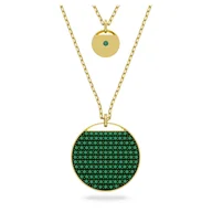 Naszyjniki - Naszyjnik Swarovski - Ginger, Green, Gold 5642947 - miniaturka - grafika 1
