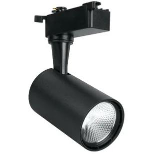 DPM SOLID Reflektor szynowy LED 20 W 1600 lm barwa zimna czarny STR-20W-B - Lampy pozostałe - miniaturka - grafika 1