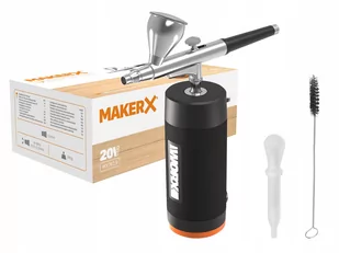 Aerograf MakerX WORX WX742.9 20V Dysza 0,4mm - Pozostałe narzędzia pneumatyczne - miniaturka - grafika 1
