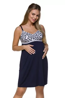 Piżamy ciążowe - Koszulka  Model 3129 (kolor Granatowy, rozmiar 44) - grafika 1