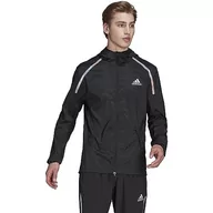 Kurtki męskie - adidas Marathon JKT kurtka męska, czarny, XS - miniaturka - grafika 1