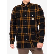 Koszule męskie - Koszula turystyczna męska Carhartt Roane Hooded Shirt Jac - miniaturka - grafika 1