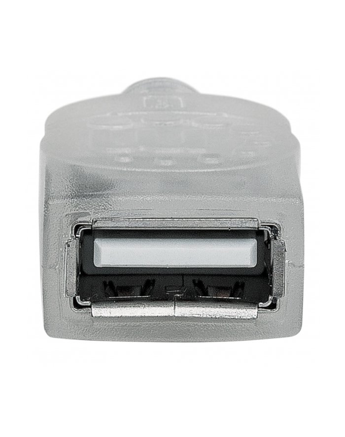 Manhattan Kabel USB 2.0 A-A M/F 1,8m srebrny