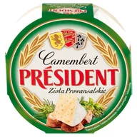 Szybkie dania obiadowe - President Camembert Zioła Prowansalskie 120 g - miniaturka - grafika 1