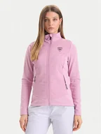 Pozostała odzież narciarska - Rossignol Bluza techniczna Classique RLNWL16 Różowy Regular Fit - miniaturka - grafika 1