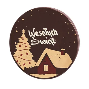 Torcik Wedlowski® z świątecznym wizerunkiem - Domek 235 g E.Wedel - Batoniki - miniaturka - grafika 1
