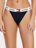 Majtki damskie - Tommy Hilfiger Figi klasyczne UW0UW05622 Granatowy - miniaturka - grafika 1