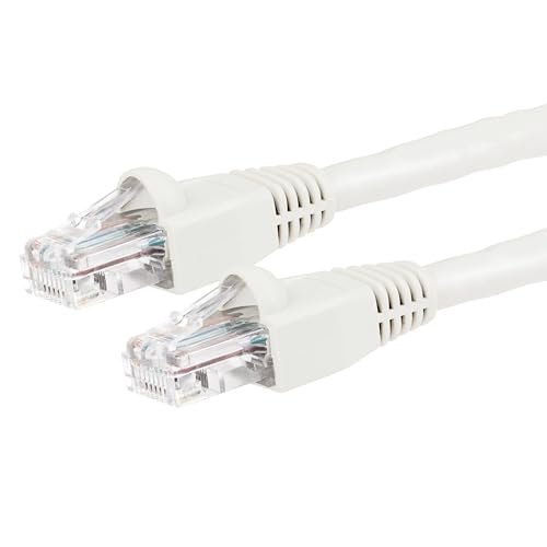 Maplin CAT6 RJ45 wtyczka Ethernet kabel sieciowy 0,5 m biały