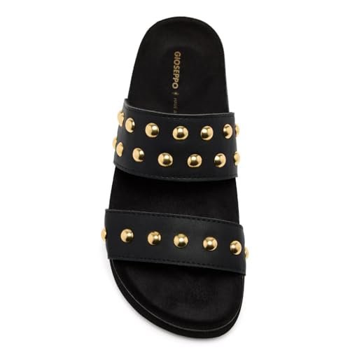 GIOSEPPO STUBBS, japonki damskie, czarne, 40 EU, Czarny (Black), 40 EU